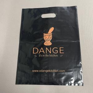 Die Cut Handle Shopping Bags HDPE LDPE Polythene Merchandise Boutique Retail Cloth for Packing