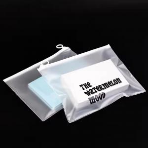 PVC Plastic Cosmetic Toiletry Makeup frosted zipper Bag Pouch With Zipper Closure jewelry PVC zipper bag