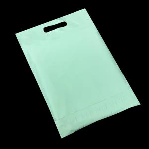 16*20 Inch Biodegradable Christmas Gift Mailers Handle Packaging Bags Printed For Mailing Bag With Logo