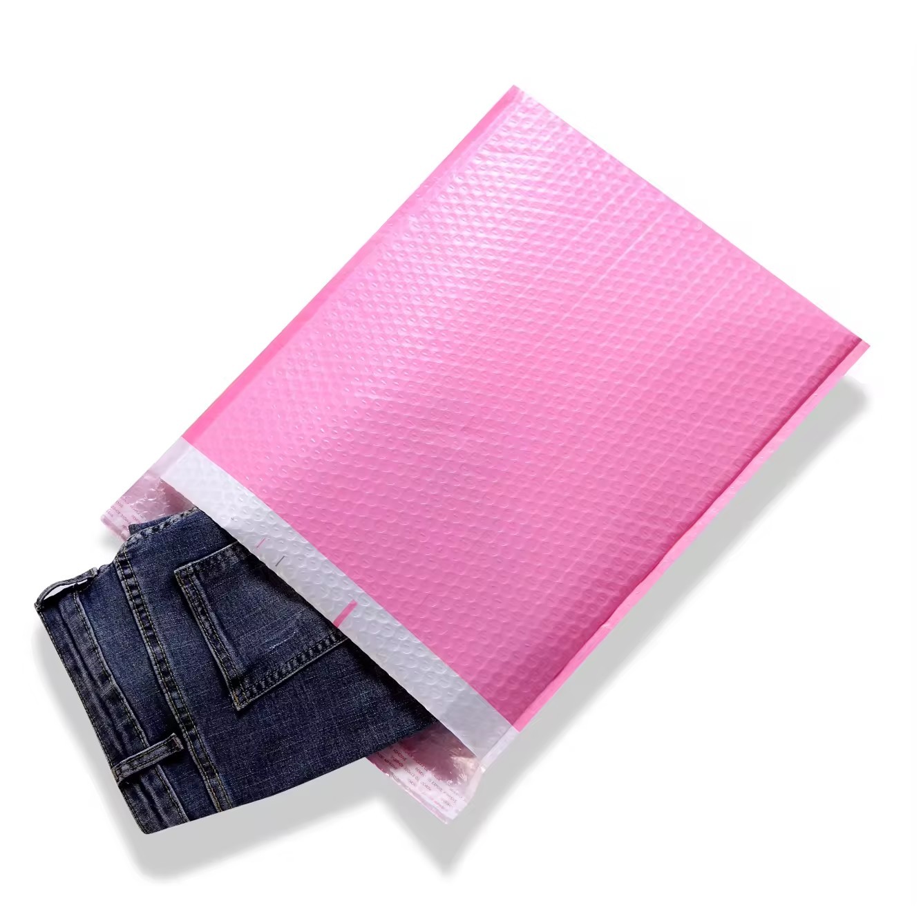 Bubble Envelope Pink Poly Bubble Mailers Wrap Custom Padded Mailing Bags