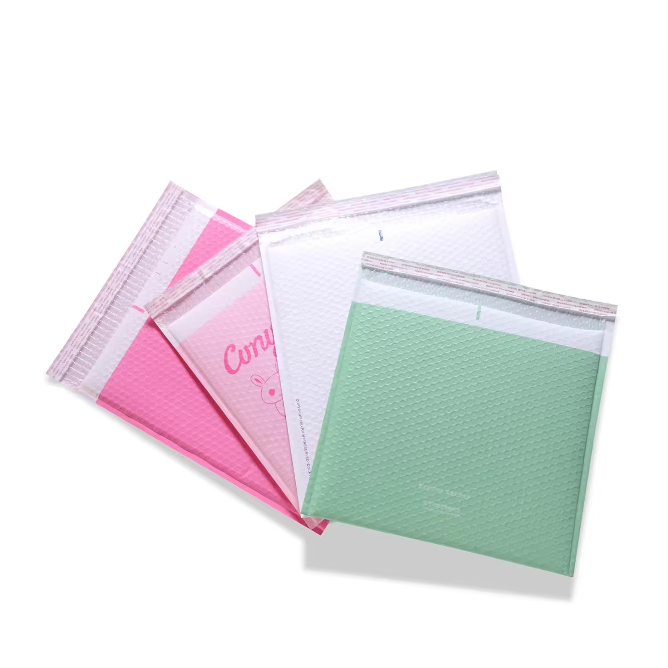 Home Compost Shipping Mailing Packaging Eco Friendly d2w Biodegradable Printing Bubble Mailer Padded Envelopes bag