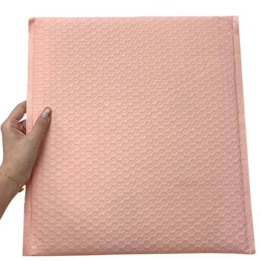 Black Matte Bubble Padded Envelope Bubble Air Wrap Polymailer Bags Custom Bubble Mailers for Shipping Packaging