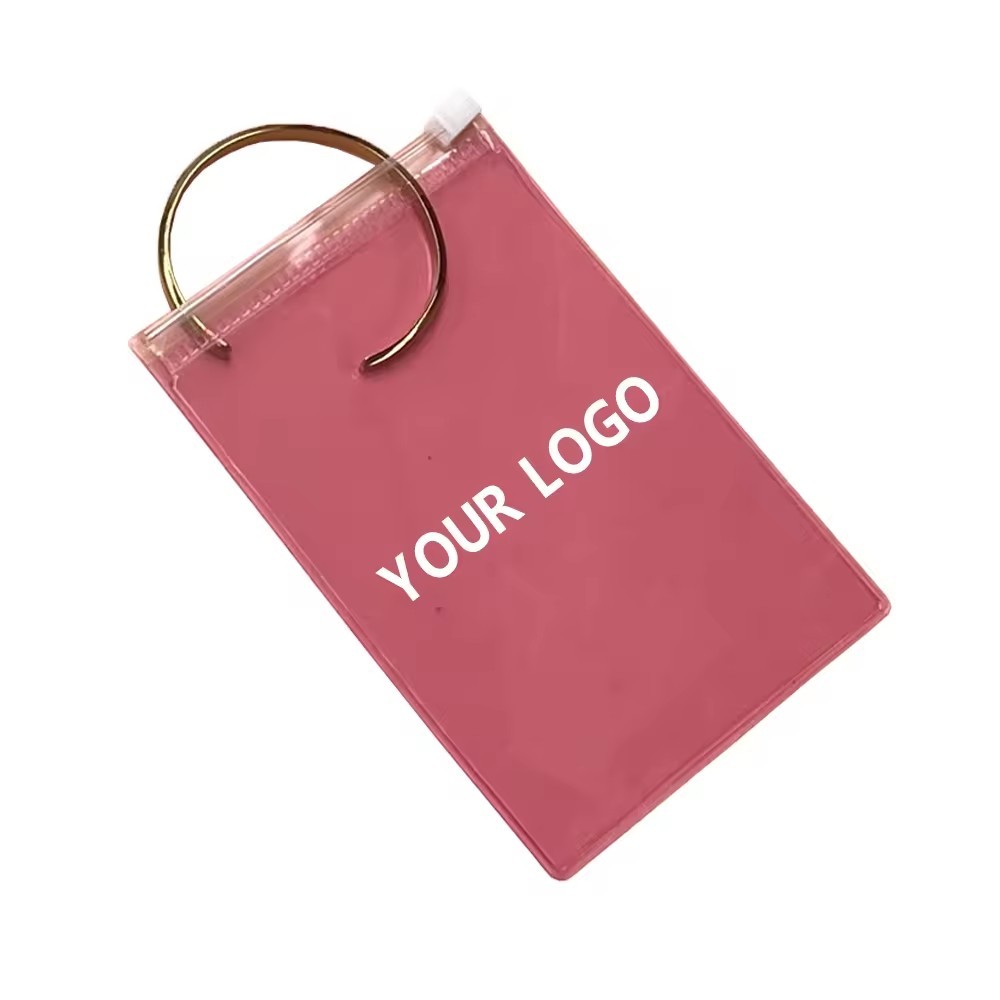 colored laser holographic Mylar bags custom logos Cosmetic zip lock packaging bags Jewelry Pouch