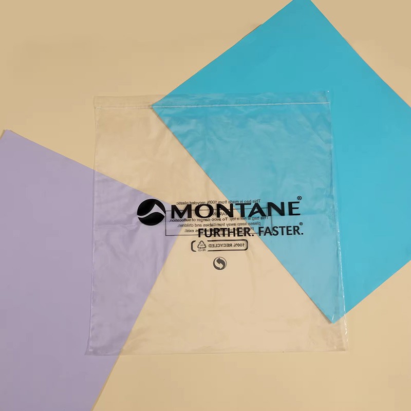 Plastic Bags Custom Printing Ziplock Bags Transparent Storage Clothing Zipper Bags