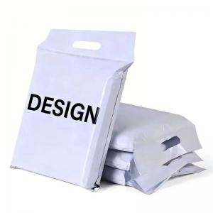 Custom Polymailers Poly Mailers Mail Shipping Bag with Handle for Clothes