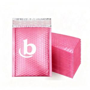 Custom Logo Puncture-Proof Metallic Poly Bubble Mailer Bags 8.5 X 12 Logo