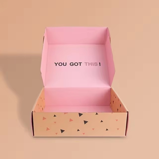 Double Printed Shipping Box Skincare Box