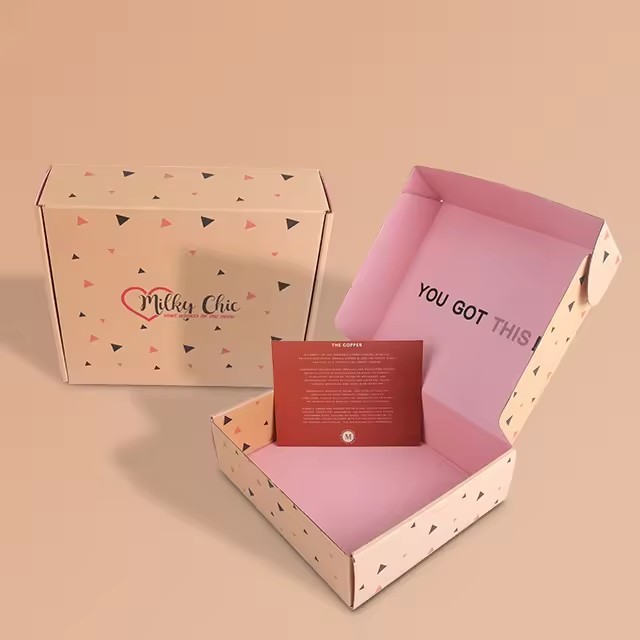 Double Printed Shipping Box Skincare Box