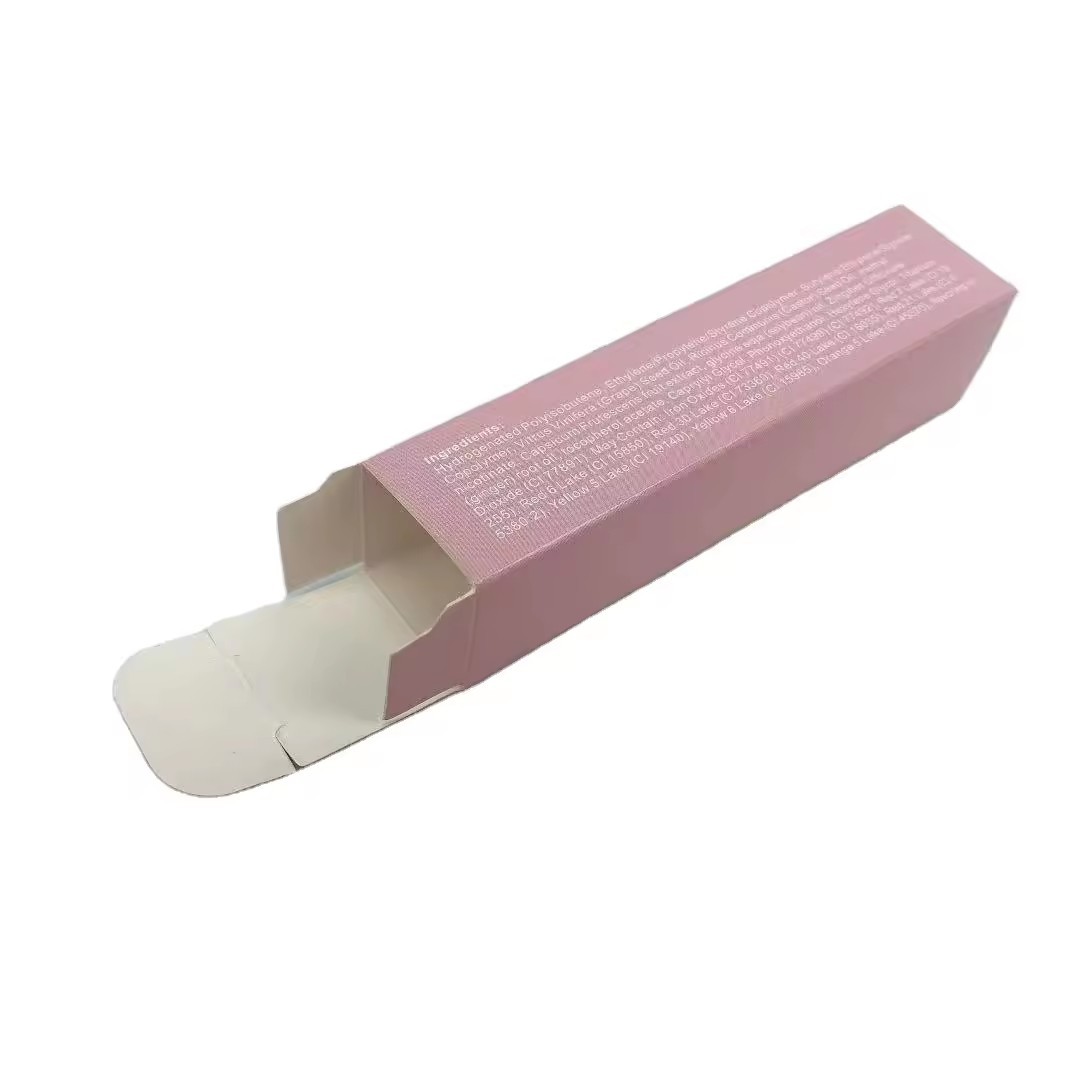 Logo Lipstick Box Biodegradable Lip Gloss Packaging