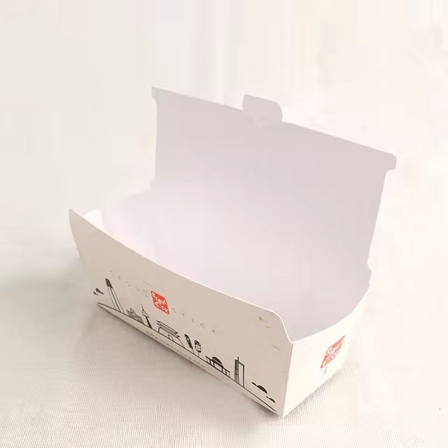 Environmentally Friendly Fried Chicken Fast Food Packaging Box Hamburger Chicken Rice Flower Takeaway Box