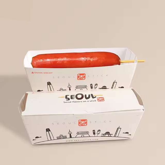 Environmentally Friendly Fried Chicken Fast Food Packaging Box Hamburger Chicken Rice Flower Takeaway Box