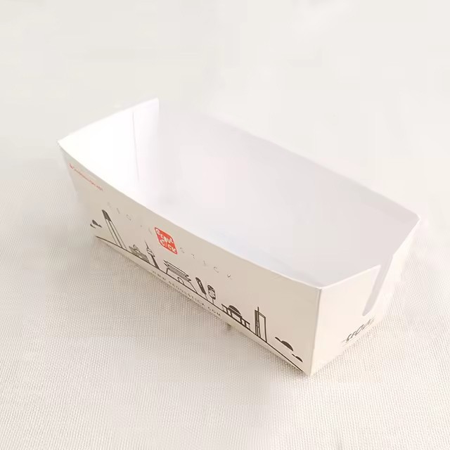 Environmentally Friendly Fried Chicken Fast Food Packaging Box Hamburger Chicken Rice Flower Takeaway Box