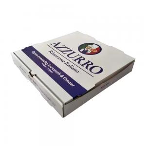 custom printing standard size pizza delivery carton box