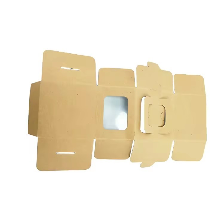 Excellent quality white cardboard tall cake box with transparent window