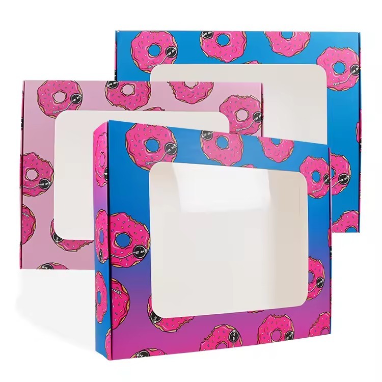 Customized Single Donut Packaging Paper Box