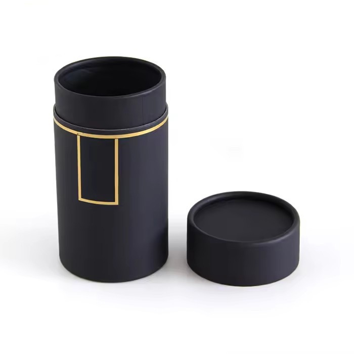 Round Cylinder Gift Box Candle Box Packaging With Logo For Paper Tube Box