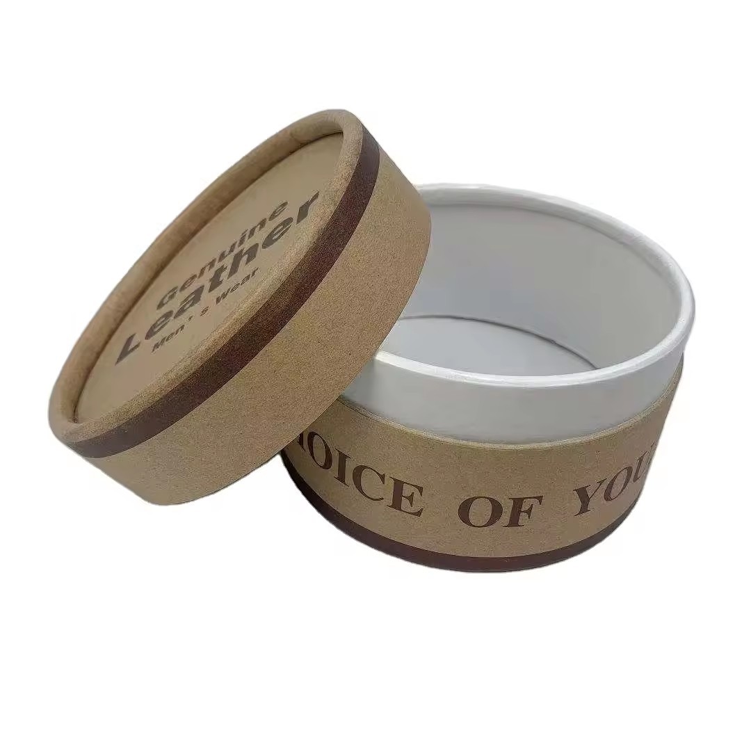 round paper tube box for essential oil bottle packaging