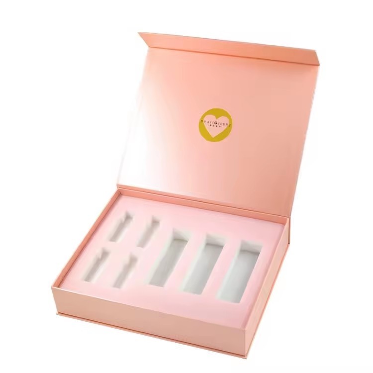 Hard Paper Magnetic Closure Cosmetic 10Ml Perfume Sample Card Packaging Box