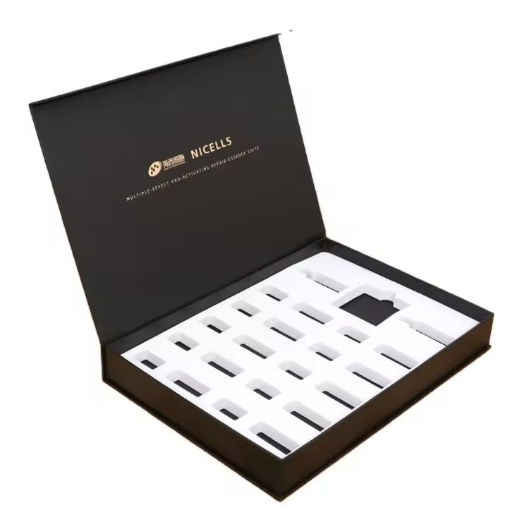 Hard Paper Magnetic Closure Cosmetic 10Ml Perfume Sample Card Packaging Box