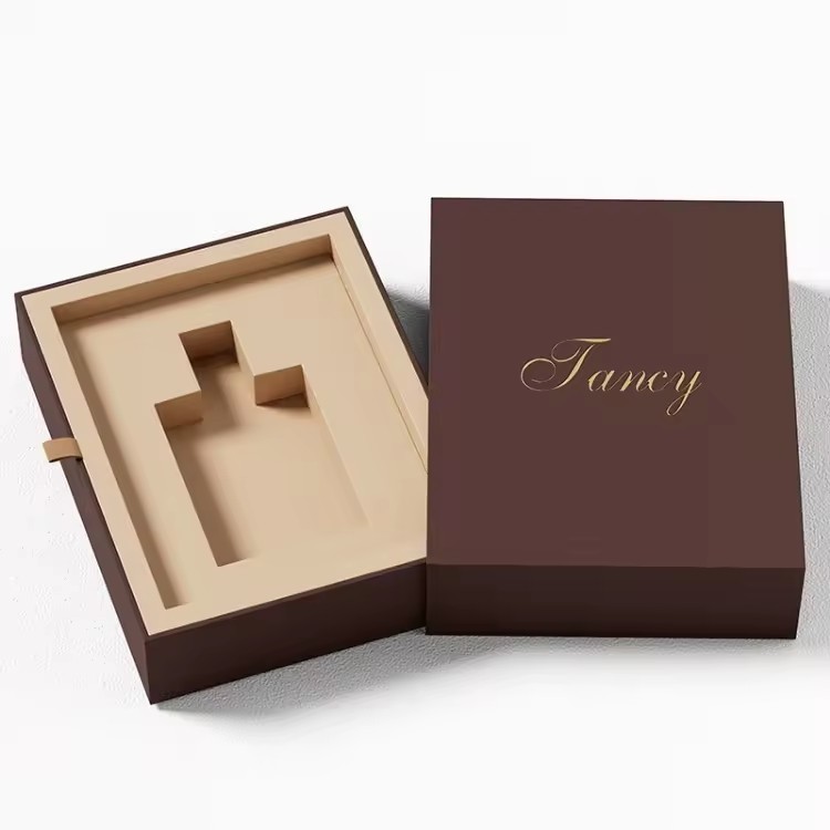 Eco Friendly Small Paper Slide Cajas De Perfumes Drawer Cardboard Rigid Perfume Box With Insert