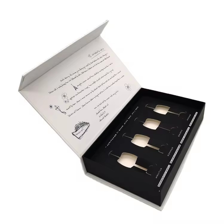 Luxury Magnetic Cardboard Box Packaging For 10Ml 50Ml Essential Oils