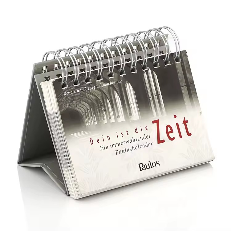 Table Calendar Calendar Printed Hardcover Personalised 365 Days Desk Calendar