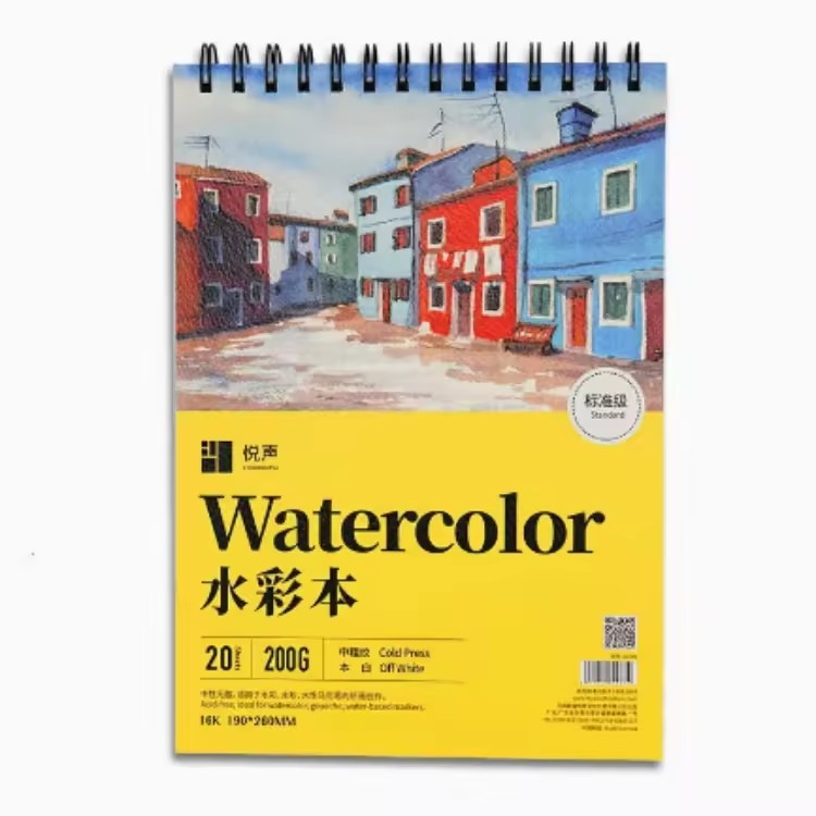 Watercolor Paper Of Beginner Drawing Book For Watercolor