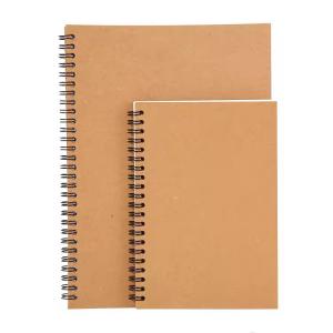 Libretas Recycled Kraft Custom Dotted Hardcover Notebook A5