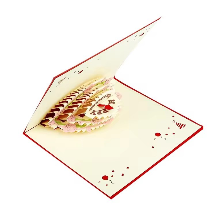 3D Wholesale Luxury Birthday Greeting Cards