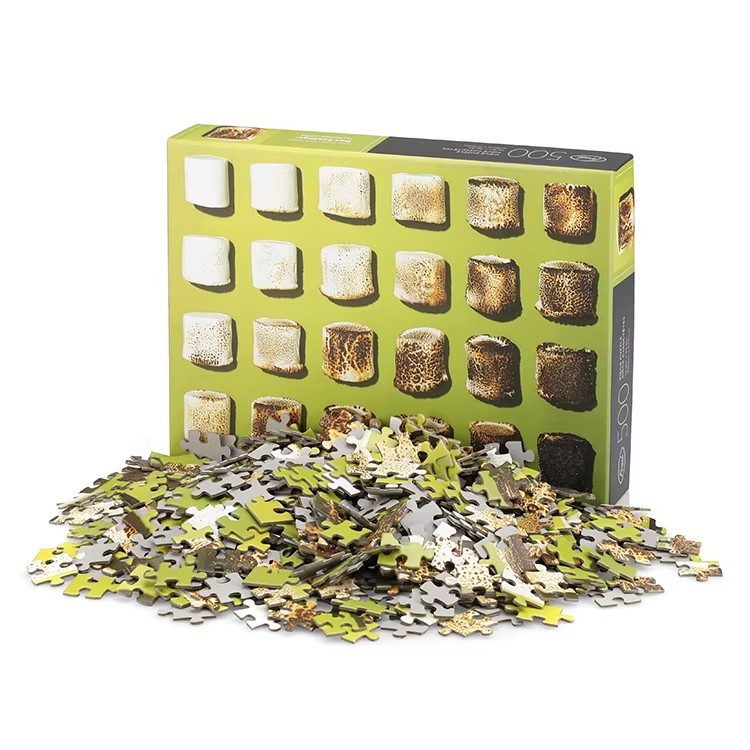 Eco Friendly Paper Puzzles 500 1000 Pieces Jigsaw Puzzle For Adult