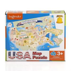 Large Pieces Children Education Toy Game Customized Country Map Jigsaw Puzzle