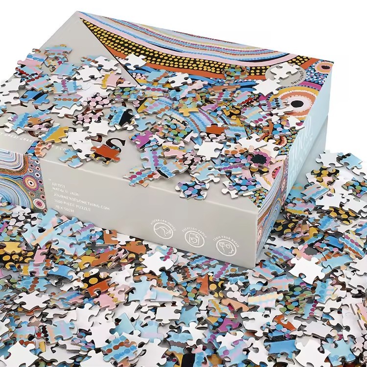 Adult 1000 pieces Magnetic Packaging Cartoon Jigsaw Puzzle