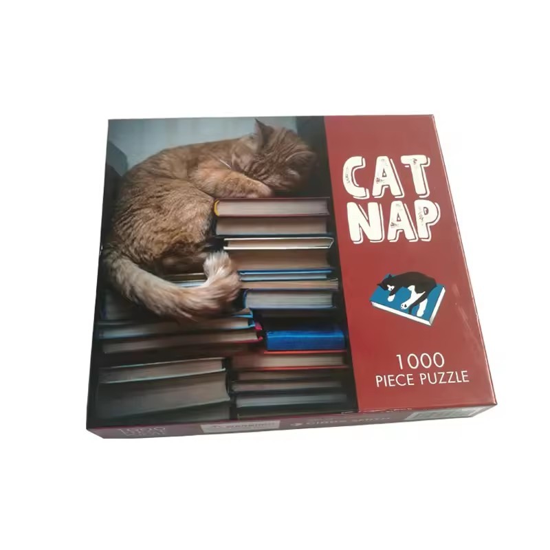 Cat Printing Handmade Jigsaw Customized Puzzle