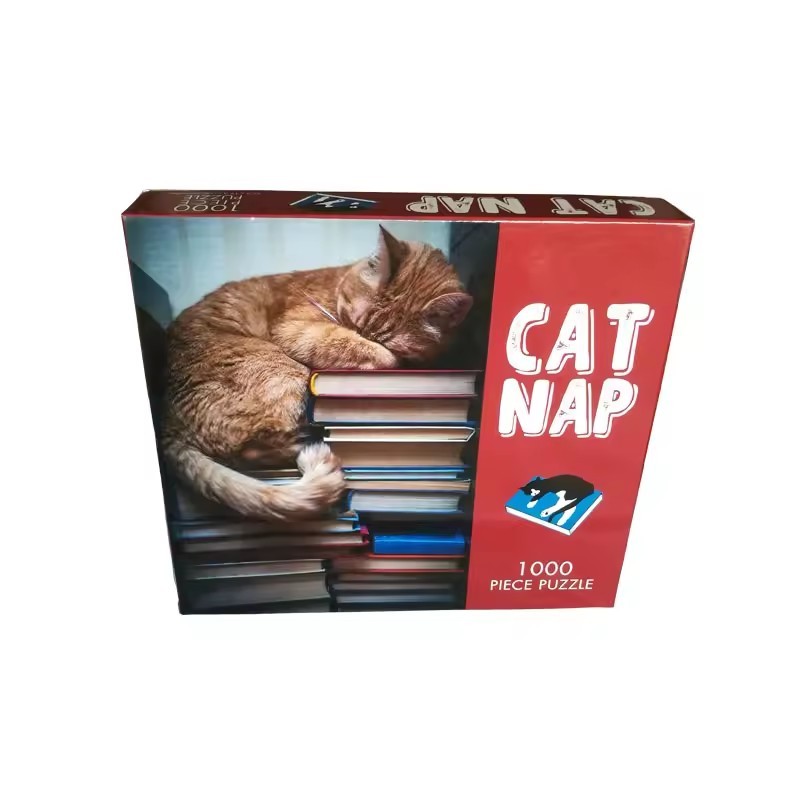 Cat Printing Handmade Jigsaw Customized Puzzle