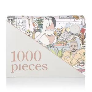 Custom Luxury Packaging 1000 Pieces Jigsaw Puzzle Gift For Adult