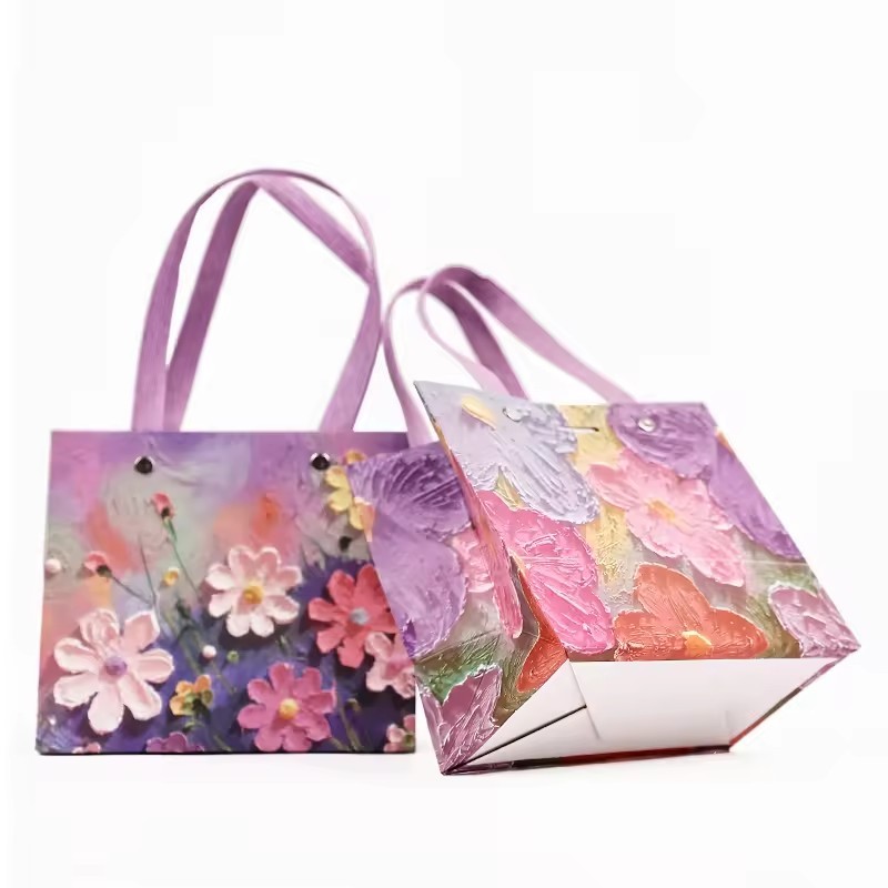 Shopping gift paper Bag Custom Packaging Luxury Paper bag with Handle paper bag