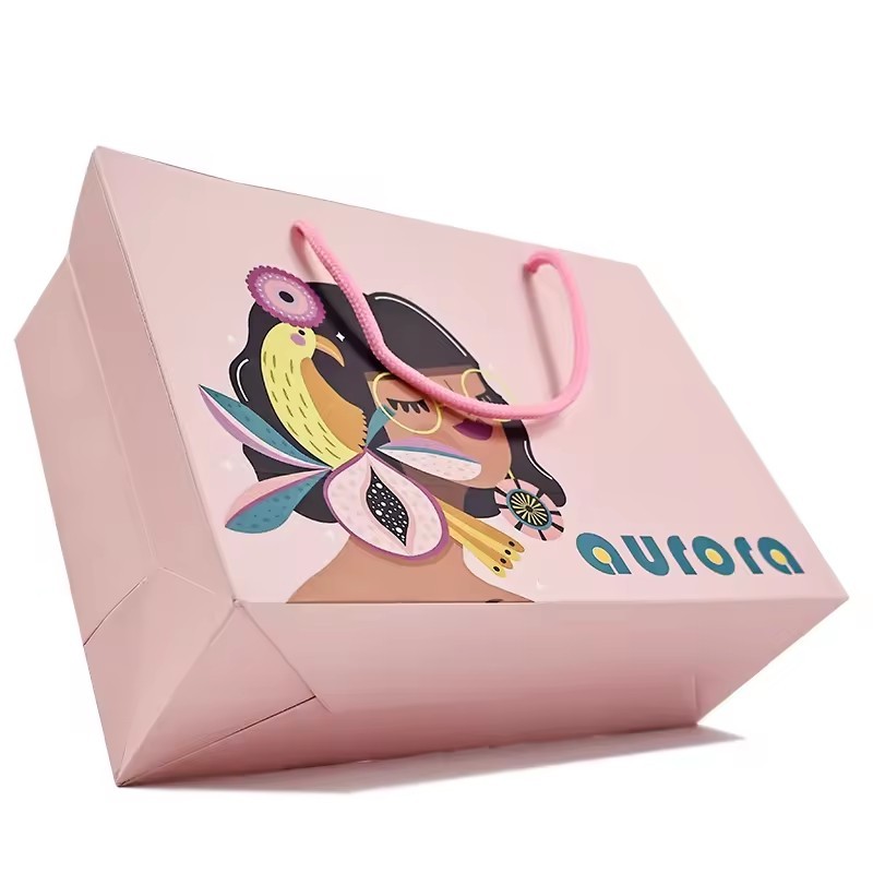 Clothing Packaging Paper Bag Shopping Packaging Paper Bag For Clothes