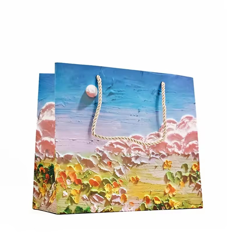 Foldable reusable paper bags Custom small paper bubble envelope bag - 副本