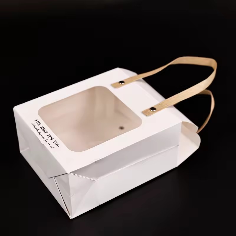 Foldable reusable paper bags takeaway restaurant to go bags with logo