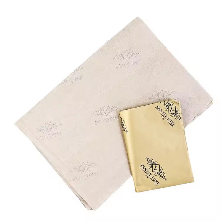 Tissue Paper With Company Logo Printed 17g Wrapping Paper for clothing packing