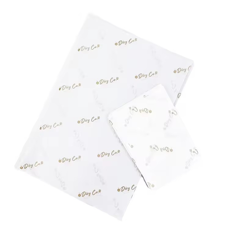 tissue silk wrapping paper with logo for clothes clothing packing paper wrapping paper for gifts