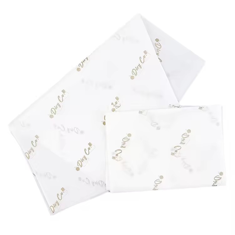 tissue silk wrapping paper with logo for clothes clothing packing paper wrapping paper for gifts