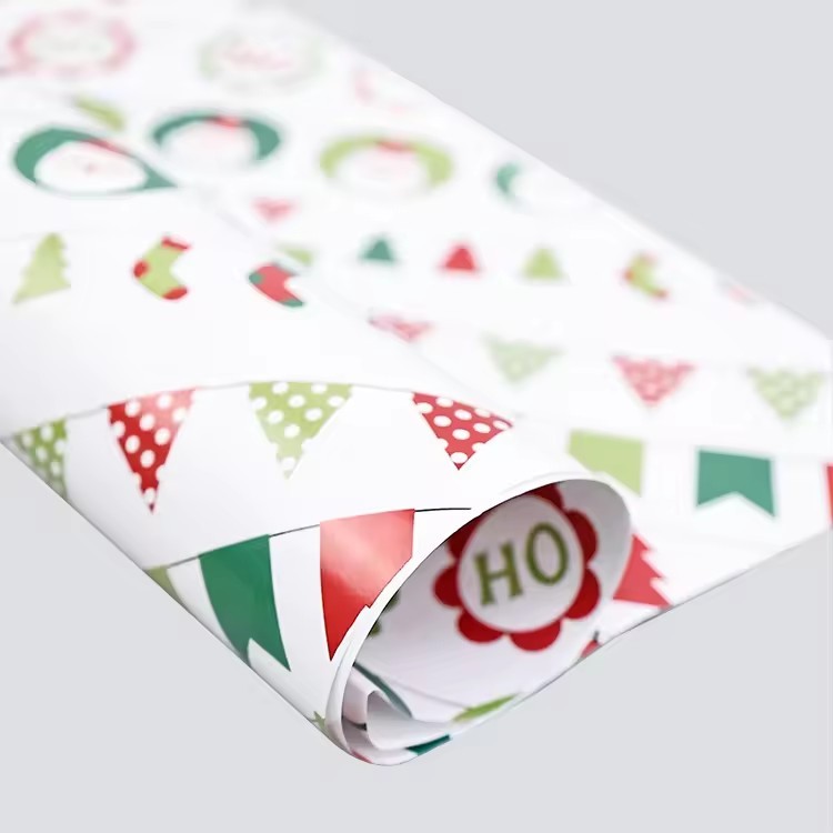 tissue silk wrapping paper with logo for clothes clothing branded wrapping paper