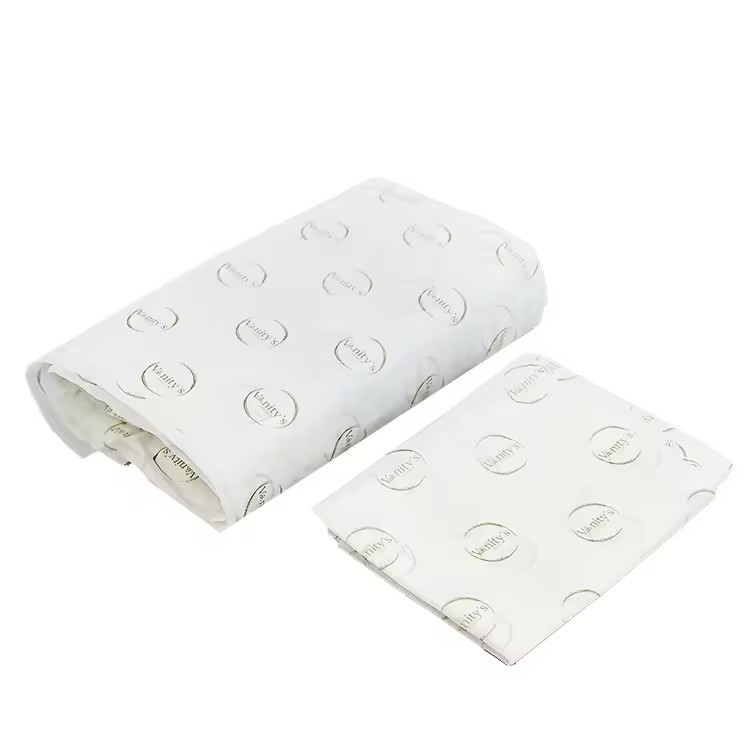 tissue silk wrapping paper with logo for clothes Custom Logo Printing Gift Wrapping Tissue Paper For Packing