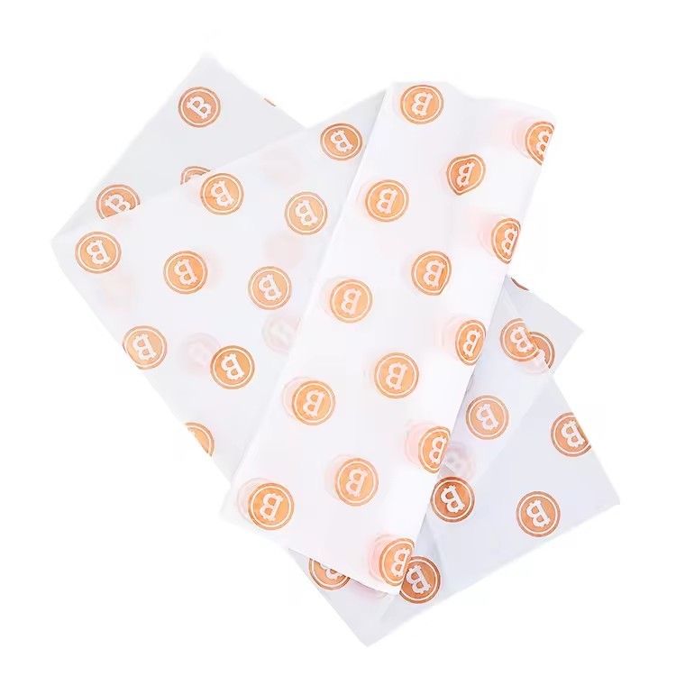 tissue silk wrapping paper with logo for clothes clothing packing paper tissue paper packaging