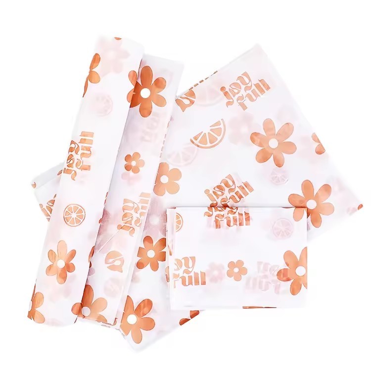 tissue silk wrapping paper with logo for clothes clothing packing paper