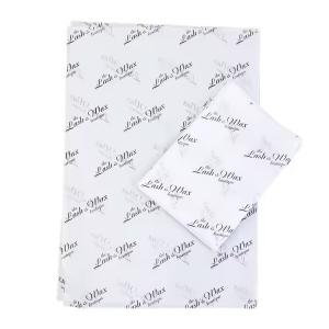 17g wrapping paper gift tissue wedding cake wrapping paper with logo