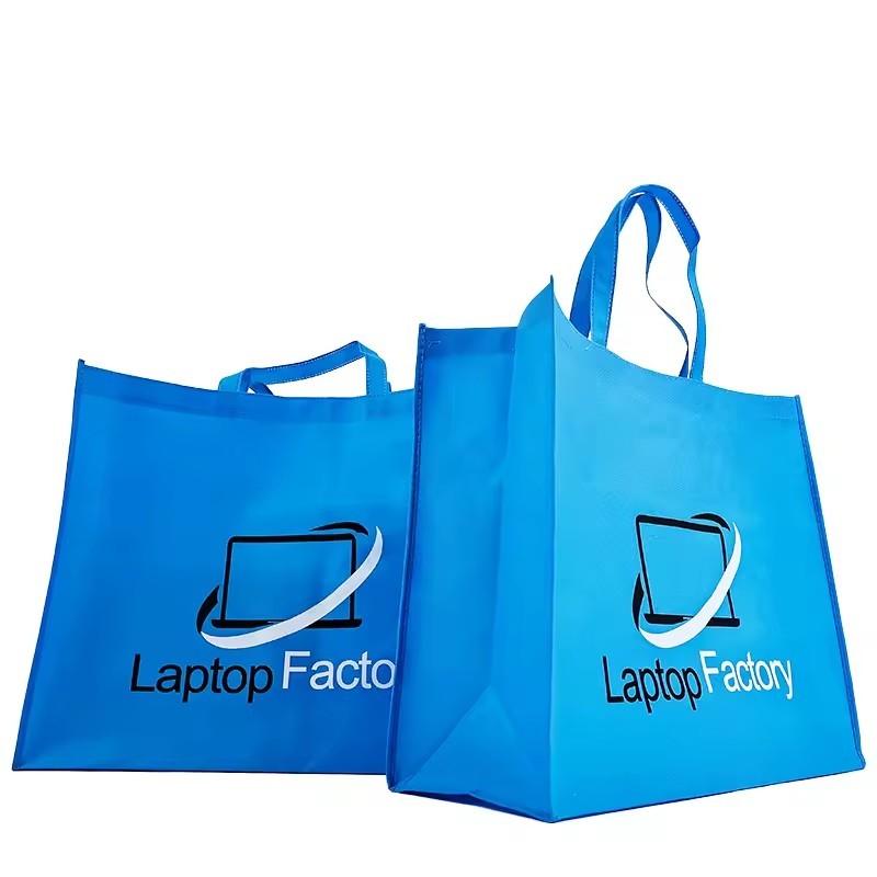 Non-woven tote Bags Fabric Design Handle shopping bag custom Eco Material Non Woven bag