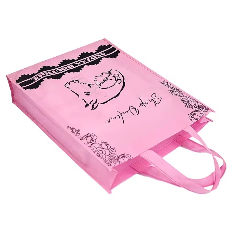 High Quality Portable Non-Woven Tote Bag Reusable Shopping Fabric Bag Custom Non-Woven bag