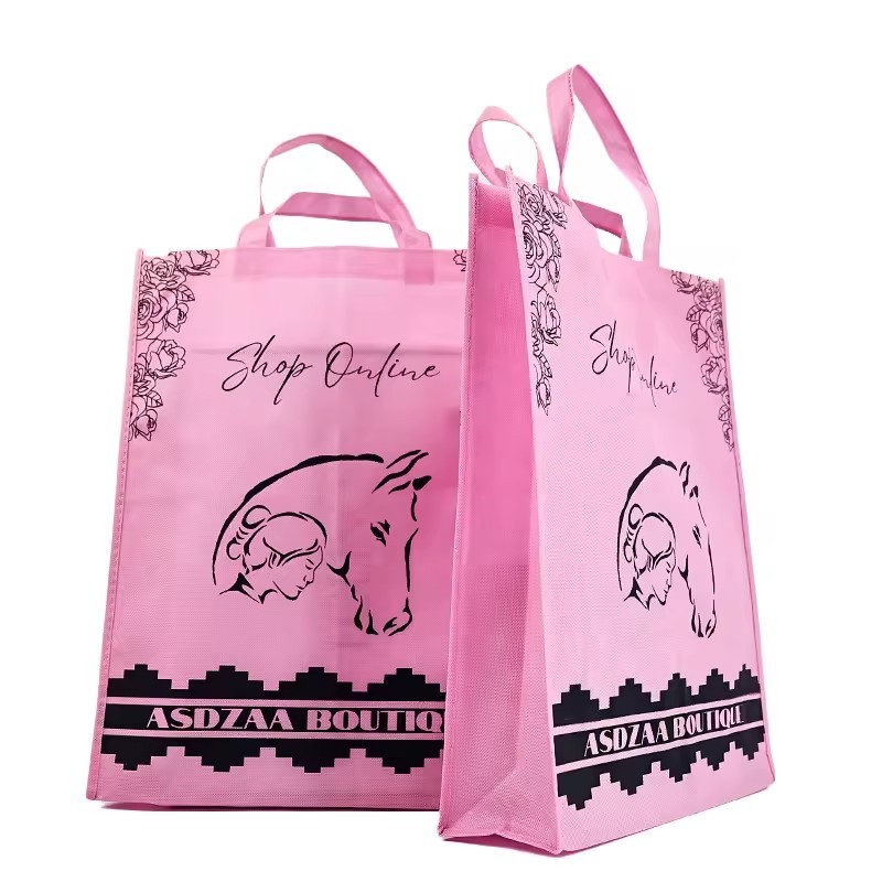 High Quality Portable Non-Woven Tote Bag Reusable Shopping Fabric Bag Custom Non-Woven bag